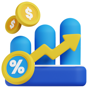 Grafico 3D AdsToLeads Azul